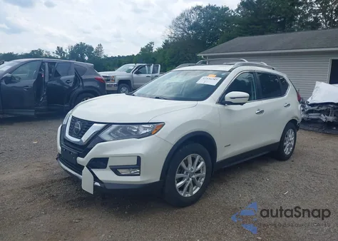 2018 Nissan Rogue Hybrid Sv z USA, uszkodzony, nr VIN 5N1ET2MT9JC802863